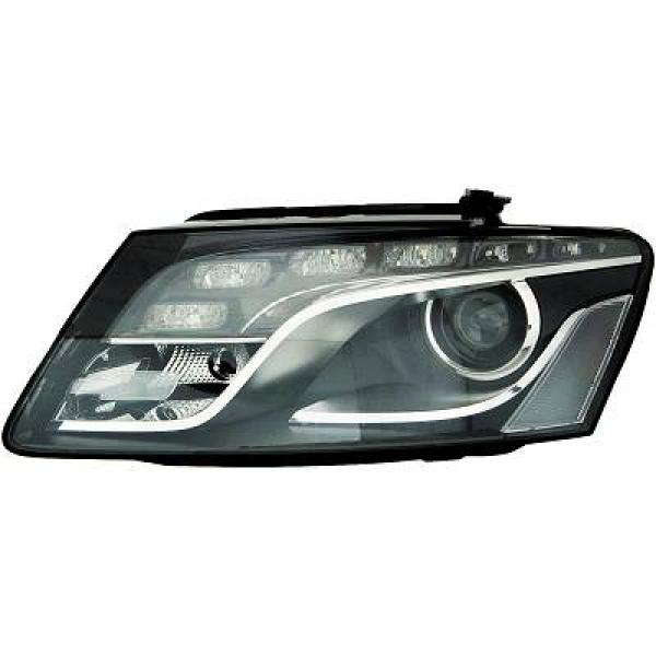 Koplamp Projector xenon d3s driver Audi Q5 08-12 - Zwart