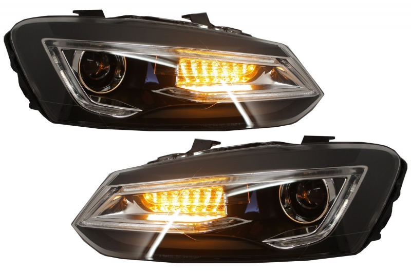 Xenon Look Dynamische LED Scheinwerfer für Volkswagen Polo 6R / 6C