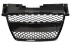 Grille calandre Audi TT 8J - look RS 06-14  - Noir Brillant