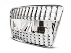 Grille calandre Audi Q7 05-09 - look S  - Chrome