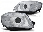 2 Phares avant Skoda Fabia - 07-10 - Chrome
