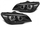 2 Phares xenon BMW Z4 (E89) Angel Eyes LED 3D dynamiques - 09-13 - Noir