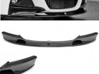 Spoiler lame de pare choc - BMW Serie 3 F30 F31 11-18  - look mperf - noir brillant