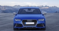 Pare choc avant AUDI A7 4G 15-18 facelift - Look RS7 - Noir
