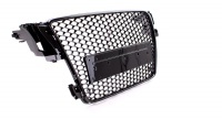 Grille calandre Audi A5 07-11 - look RS5 - Noir Laqué PDC