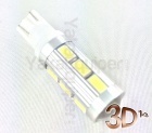 T10 LED-lamp 3D 14 SMD - Anti OBD-fout - W5W - Pure White