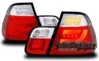 2 Feux arriere BMW E46 Berline LED 02-04 - Clair