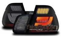 2 Feux arriere BMW E46 Berline LED 02-04 - Fume Noir