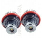 Pack Ampoule LED 10Watts V2 anneaux angel eyes BMW E39 à E87, X3- Blanc xenon