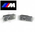 Pack Ghost LED Light Bas de porte Serie 3 5 6 7 X - Logo ///M