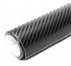 Vinyl adhesif 4D-B Carbone noir au metre / 150cm