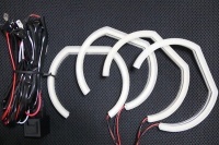 4 Angel eyes U LED 3D BMW E82 E87 E90 E91 E92 E60 F22 F30 F31
