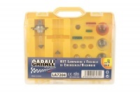 Coffret de remplacement fusibles et ampoules 17pieces