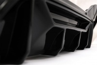 Diffuseur arriere BMW serie 1 F20 F21 LCI 15-18 competition double sortie double