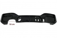 Diffuseur arriere BMW serie 1 F20 F21 LCI 15-19 double sortie gauche