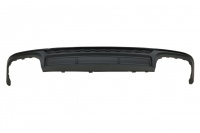 Diffuseur arriere AUDI A6 C8 sline 18-22 - Look S6 noir brillant inox