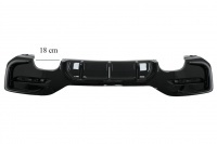 Diffuseur arriere BMW serie 1 F20 F21 LCI 15-18 double sortie double