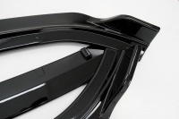 Spoiler lame avant - AUDI A6 C7 4G - noir brillant - 15-18