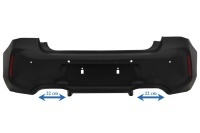 Pare choc arriere BMW Serie 1 F20 F21 15-19 - look M2 - PDC