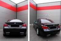 Pare choc arriere BMW Serie 5 E60 LCI 07-10 look M5 - PDC