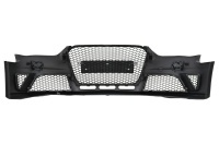 Pare choc avant AUDI A4 B8 phase 2 11-15 - Look RS4 - Noir