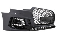 Pare choc avant AUDI A4 B9 limousine avant 16-18 - Look RS4 - Noir - PDC