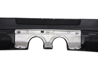 Pare choc arriere VW Golf 5 (V) look R32 - double sortie centrale protec