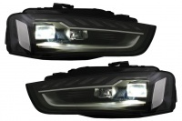 2 Phares  fullLED AUDI A4 B8 11-15 - look matrix halogene - dynamiques