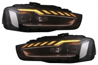2 Phares  fullLED AUDI A4 B8 11-15 - look matrix halogene - dynamiques