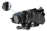 2 Phares xenon avant VW Golf 7 - fullLED - Noir - OSRAM Dynamiques