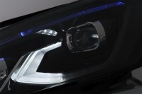 2 Phares FullLED avant VW Golf 7 - look G8 - Noir