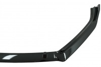 Spoiler lame avant - VW Polo 6R 6C 09-17 - look R - noir brillant