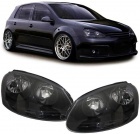 2 Phares avant VW Golf 5 03-09 - VW Jetta 05 - Noir