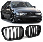 Grilles calandre BMW Serie 5 E39 95-03 - Noir brillant look M5