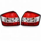 2 Feux arrière Audi A4 B6 2000-2004 - LED - Fumé Rouge