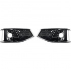 Grilles antibrouillard / ACC Audi A4 B9 20-24 - Noir Alu brillant - look RS