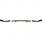 Spoiler lame avant - AUDI A6 C8 sline - noir brillant - 18-22