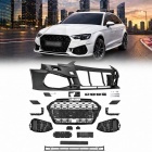 Pare choc avant AUDI A3 8V sportback facelift 16-19 - Look RS3 - Noir - ACC - PDC