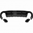 Diffuseur arrière noir brillant pour Audi A3 8Y Berline S-line 20-24