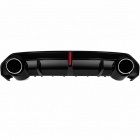 Diffuseur arrière noir brillant pour Audi A3 8Y Berline S-line 20-24