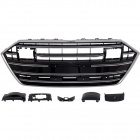 Calandre avant look S7 noir brillant / chrome avec PDC et ACC pour Audi A7 18-24