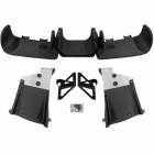 Diffuseur arrière look GP noir pour double sortie centrale MINI R56 / R57 / R58 07-13