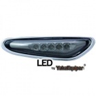 Clignotants repetiteurs LED d'aile BMW E83 E60 E46 - Noir