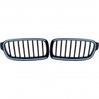 Calandre avant avec LED pour BMW Série 3 F30 / F80 12-18 - Noir brillant