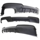Diffuseur arriere BMW serie 5 F10 F11 simple sortie double look Mperf carbone