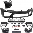 Pare choc avant look M-Performance avec PDC, ACC et lave-phares pour BMW Série 5 G30 / G31 17-20