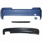 Pare choc arriere BMW Serie 1 E82 E88 07-13 look Mtech - PDC