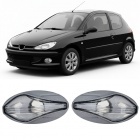 2 Clignotants d'aile Peugeot 107 206 307 407 Partner - gris