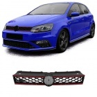 Grille calandre VW Polo (6R 6C) 09-17 - look GTI - Noir Brillant
