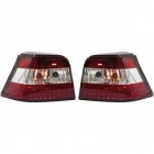2 Feux arriere VW Golf 4 LED (1J) - Clair